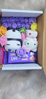 Couple Package 4 – Panda & Hello Kitty Gift Box