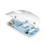 Green Transparent Wireless USB + Bluetooth Rechargeable Mouse
