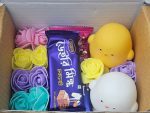 Bonding Package 1 – Yellow & White Chicken Cute Gift Box