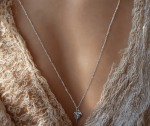 Heart Charm Pendant Necklace – Gold & Silver Edition - Image 4